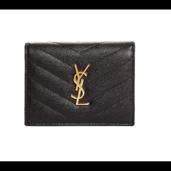 Yves Saint Laurent Accessories 0 Authentic Ysl Bifold Wallet Poshmark